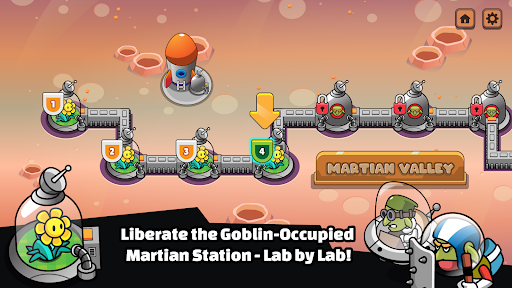 Plants vs Goblins 9: Mars ekran görüntüsü