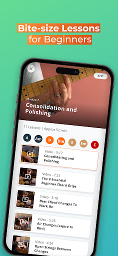 Justin Guitar Lessons & Songs ekran görüntüsü