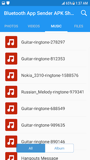 Bluetooth App Sender APK Share ekran görüntüsü