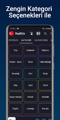 RadiiGo - Radyo Dinle ekran görüntüsü