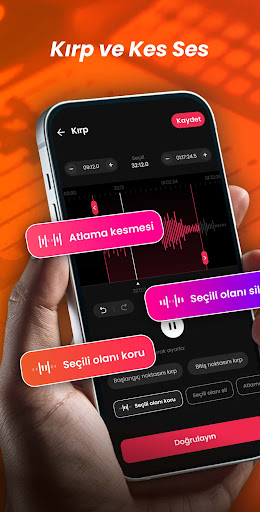 Ses Editörü, Müzik Editörü ekran görüntüsü