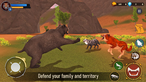 Wolf Simulator Wild RPG Games ekran görüntüsü