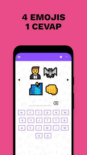 Emojilerden Film Dizi Bulmaca ekran görüntüsü