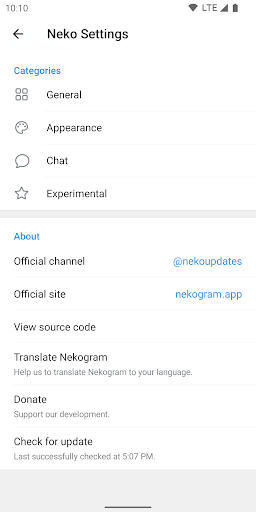 Nekogram ekran görüntüsü
