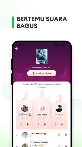 AudioToon: Audio book, Podcast ekran görüntüsü