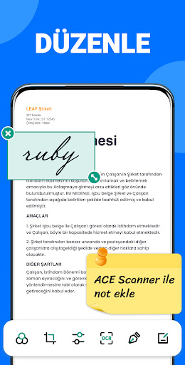 Döküman Tarayıcı - PDF Scanner ekran görüntüsü