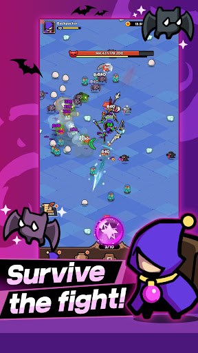Backpack Survivors : Idle RPG ekran görüntüsü