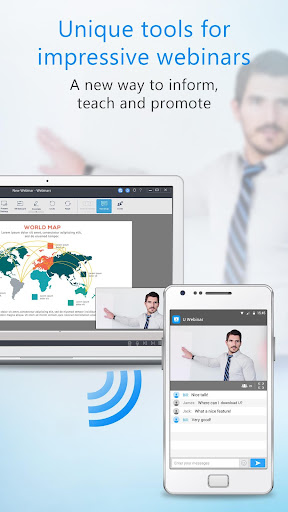 U Meeting, Webinar, Messenger ekran görüntüsü