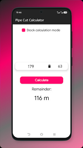 Pipe cutting calculator ekran görüntüsü