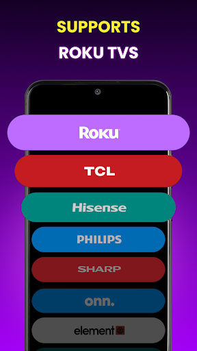 Roku Remote Control - TV Cast ekran görüntüsü