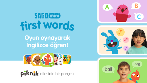 Sago Mini First Words ekran görüntüsü