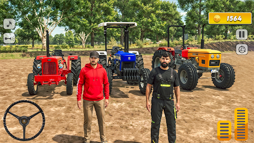 Indian Farming Tractor Games ekran görüntüsü