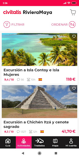 Guía de Riviera Maya Civitatis ekran görüntüsü