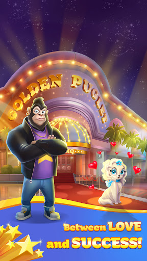 Super Pug Story Match 3 puzzle ekran görüntüsü