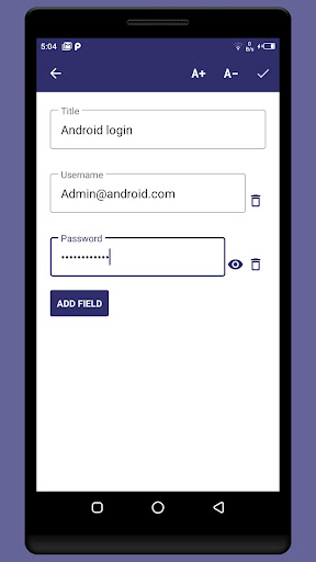 Password Manager - Secure Note ekran görüntüsü