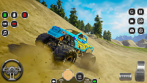 Monster Truck Simulator Game ekran görüntüsü