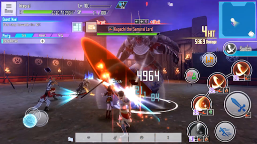 SAO Integral Factor - MMORPG ekran görüntüsü
