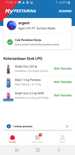 MyPertamina PDS Runner ekran görüntüsü