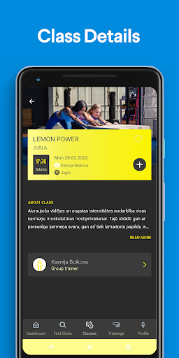 Lemon Gym Latvia ekran görüntüsü