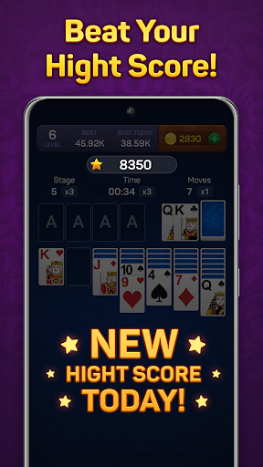 Solitaire Supreme Card Kingdom ekran görüntüsü