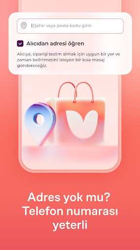 Udora: Hediye, Çiçek teslimi ekran görüntüsü