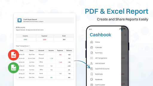 Cash Book : Expense Tracker ekran görüntüsü