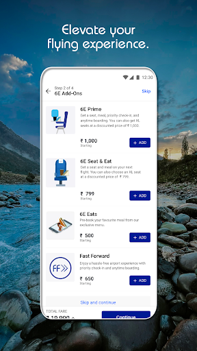 IndiGo Flight Ticket Booking ekran görüntüsü