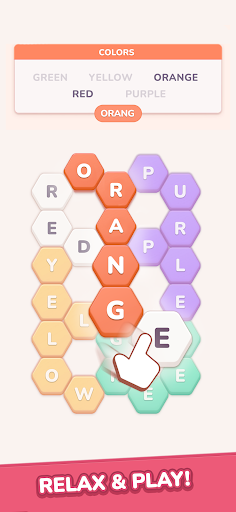 Hexa Search: Word Puzzle ekran görüntüsü