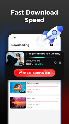 Video Downloader & 4K Player ekran görüntüsü