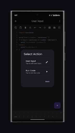 SwiftCore Compiler ekran görüntüsü