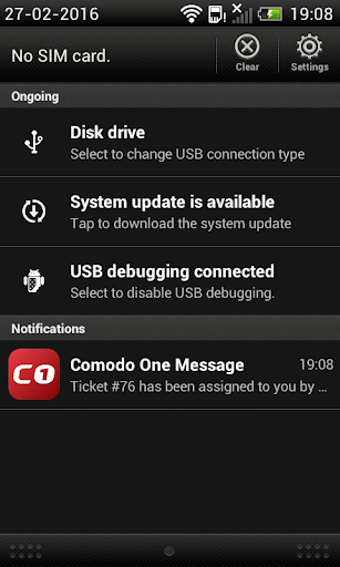 Comodo ONE Mobile ekran görüntüsü