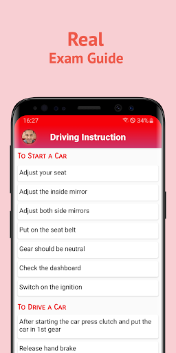 RTA Theory Test ekran görüntüsü