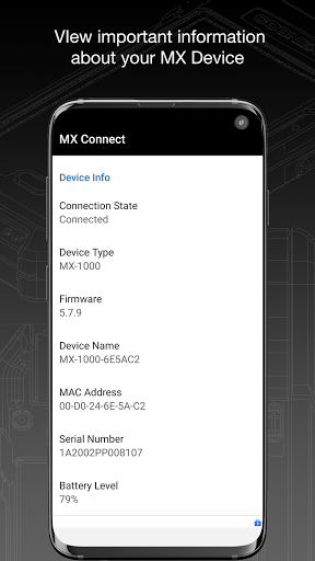 MX Connect ekran görüntüsü