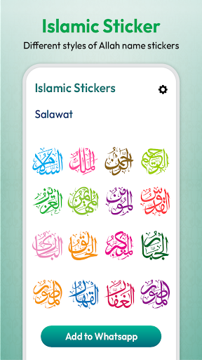Islamic Stickers App for Chat ekran görüntüsü
