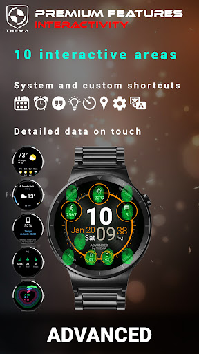 Advanced Watch Face ekran görüntüsü