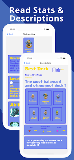 MiniDeckBuilder for Clash Mini ekran görüntüsü