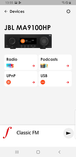 JBL Premium Audio ekran görüntüsü