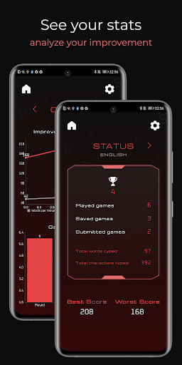 Fast Typing Test Pro ekran görüntüsü