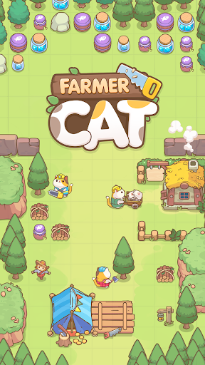 Farmer Cat: Idle Merger Tycoon ekran görüntüsü