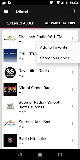 Miami Radio Stations - Florida ekran görüntüsü