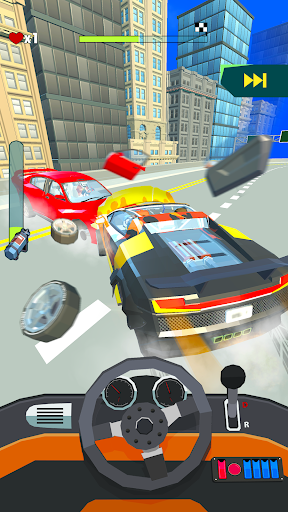 Crazy Rush 3D - Araba Oyunları ekran görüntüsü