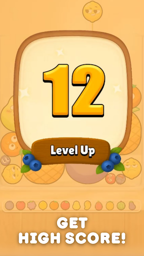 Happy Fruit: Merge Puzzle Game ekran görüntüsü