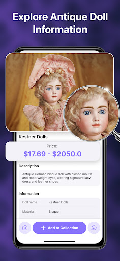 Antique Doll Identifier App ekran görüntüsü