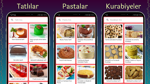 Tatlı Tarifleri - İnternetsiz ekran görüntüsü