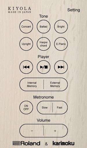 KIYOLA Remote Control ekran görüntüsü