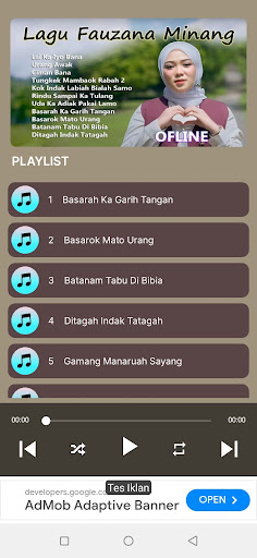 Lagu Fauzana Minang Offline ekran görüntüsü