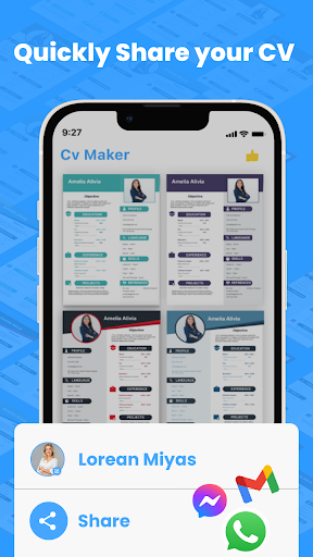 Resume Builder - CV Maker ekran görüntüsü