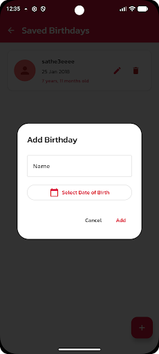 Age Calculator - Date Of Birth ekran görüntüsü