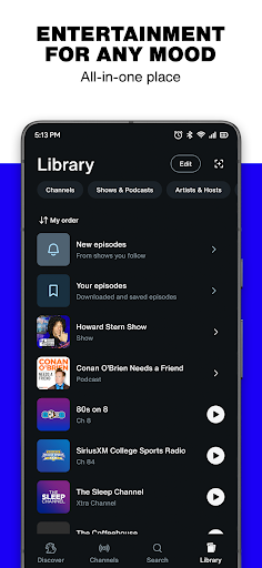 SiriusXM: Music, Sports & News ekran görüntüsü