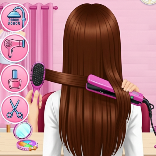 Kızlar Örgü Saç stilleri salon